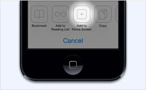 iPhone screenshot